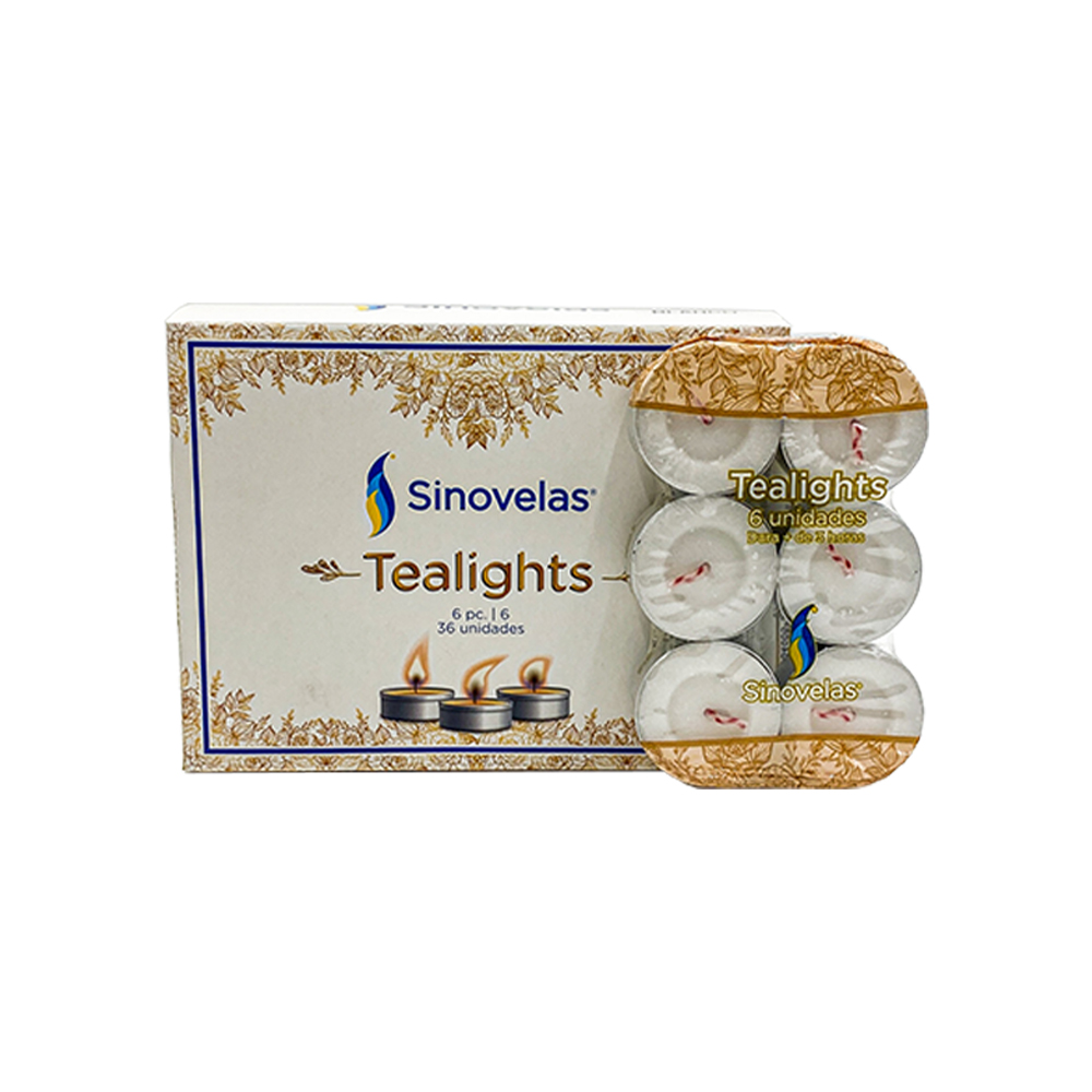 Veladora Tealight Blanca (36 u)