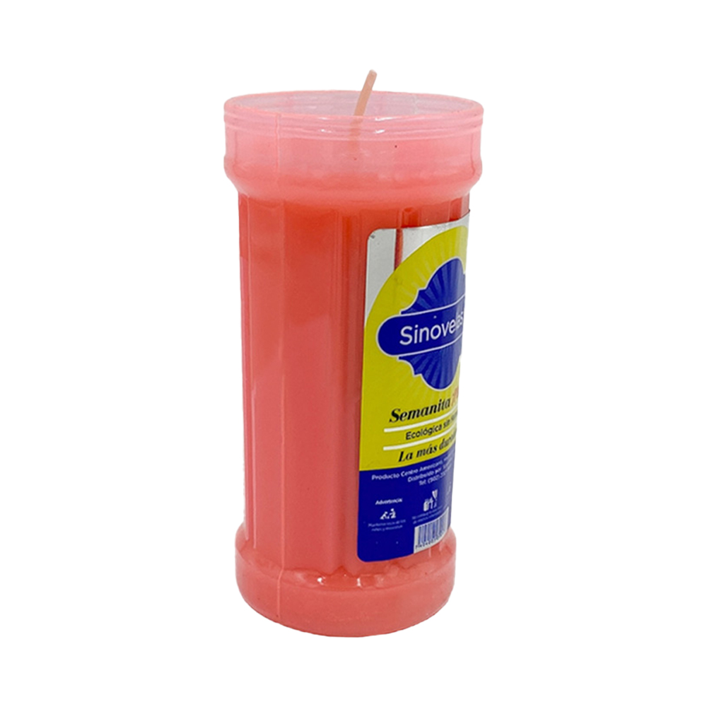 Veladora Semanita Plus Rosada image number 1