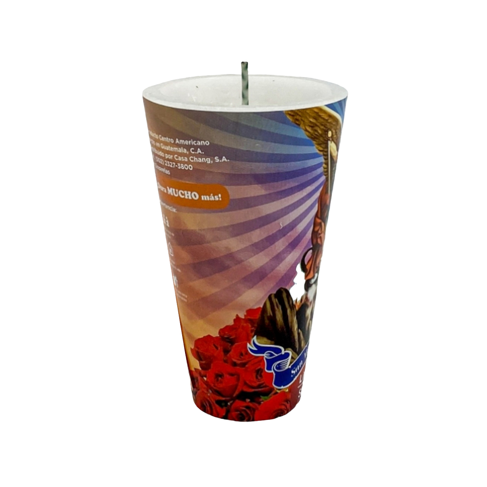 Veladora Repuesto Liso San Miguel Arcángel image number 1