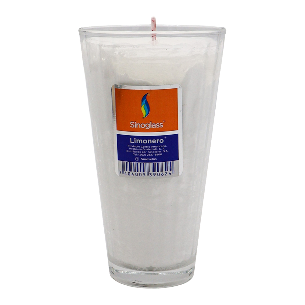 Veladora Limonero Blanco