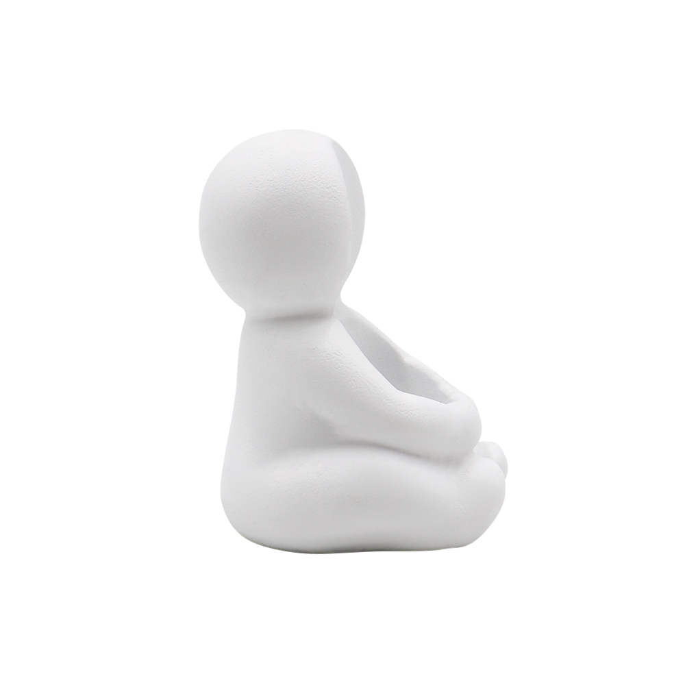 Candelero Figura Niño Blanco image number 1