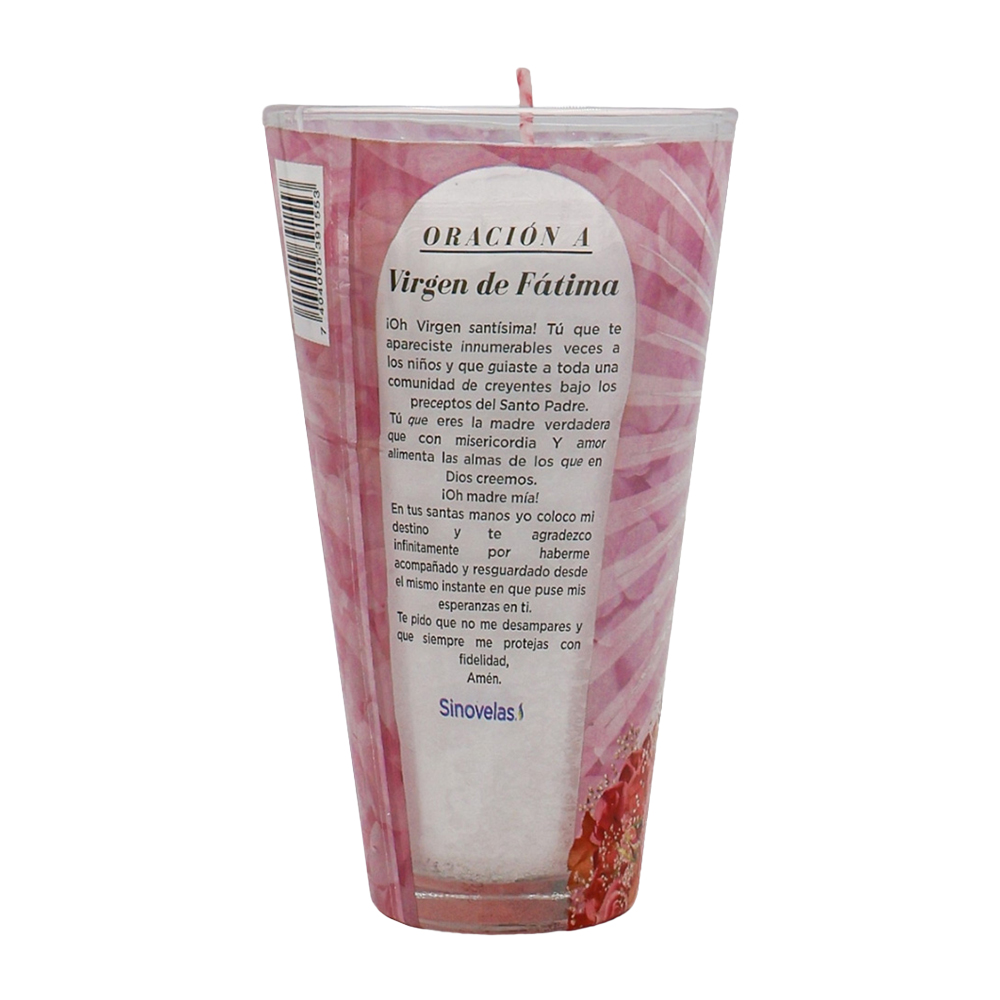 Veladora Limonero Virgen de Fátima image number 2
