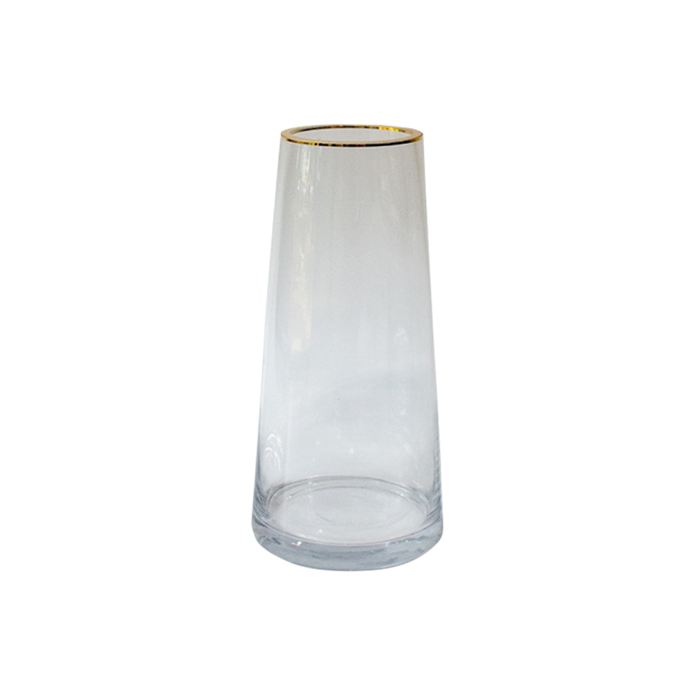 Candelero Cilindrico Cristal Mediano