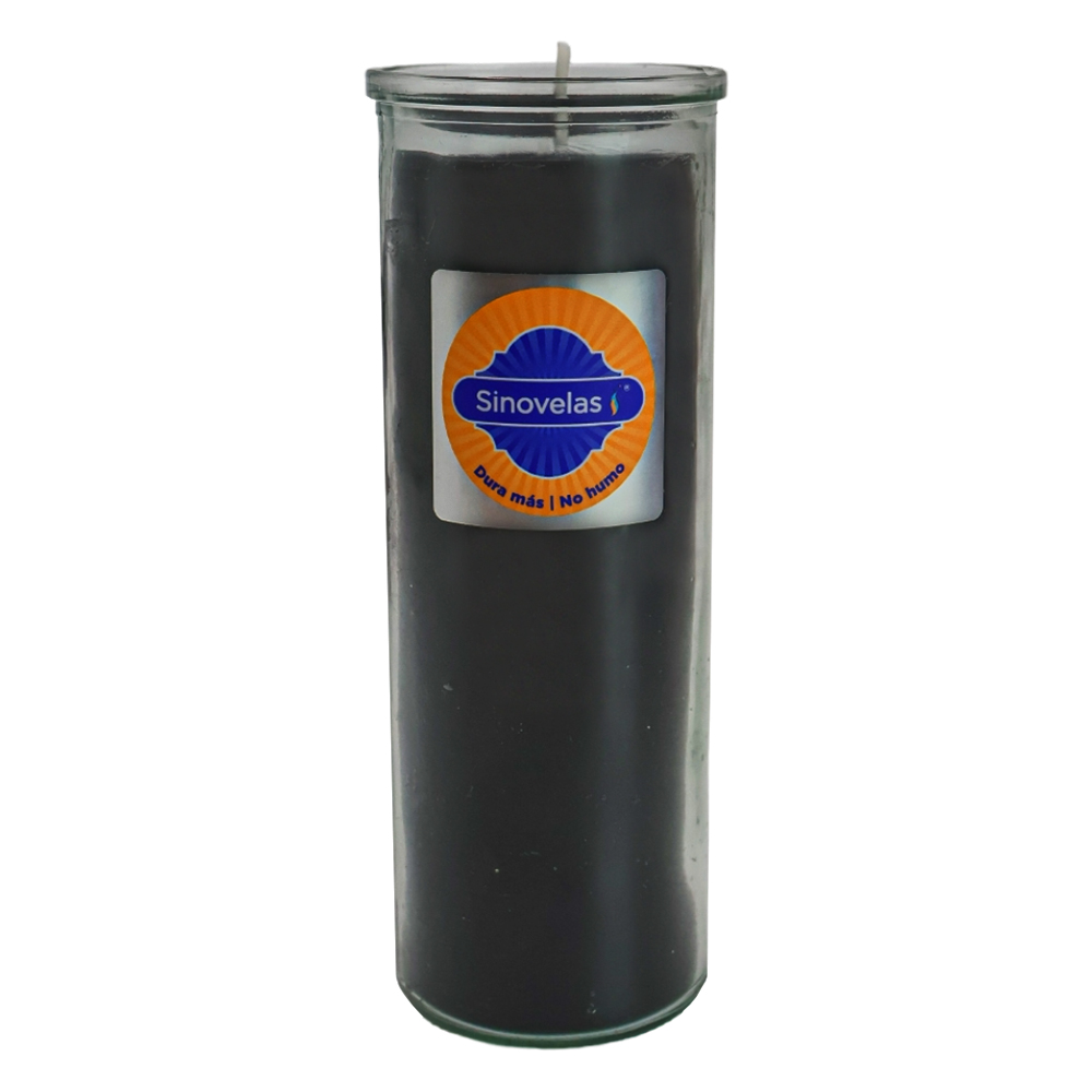 Veladora Vitro 077 Negra