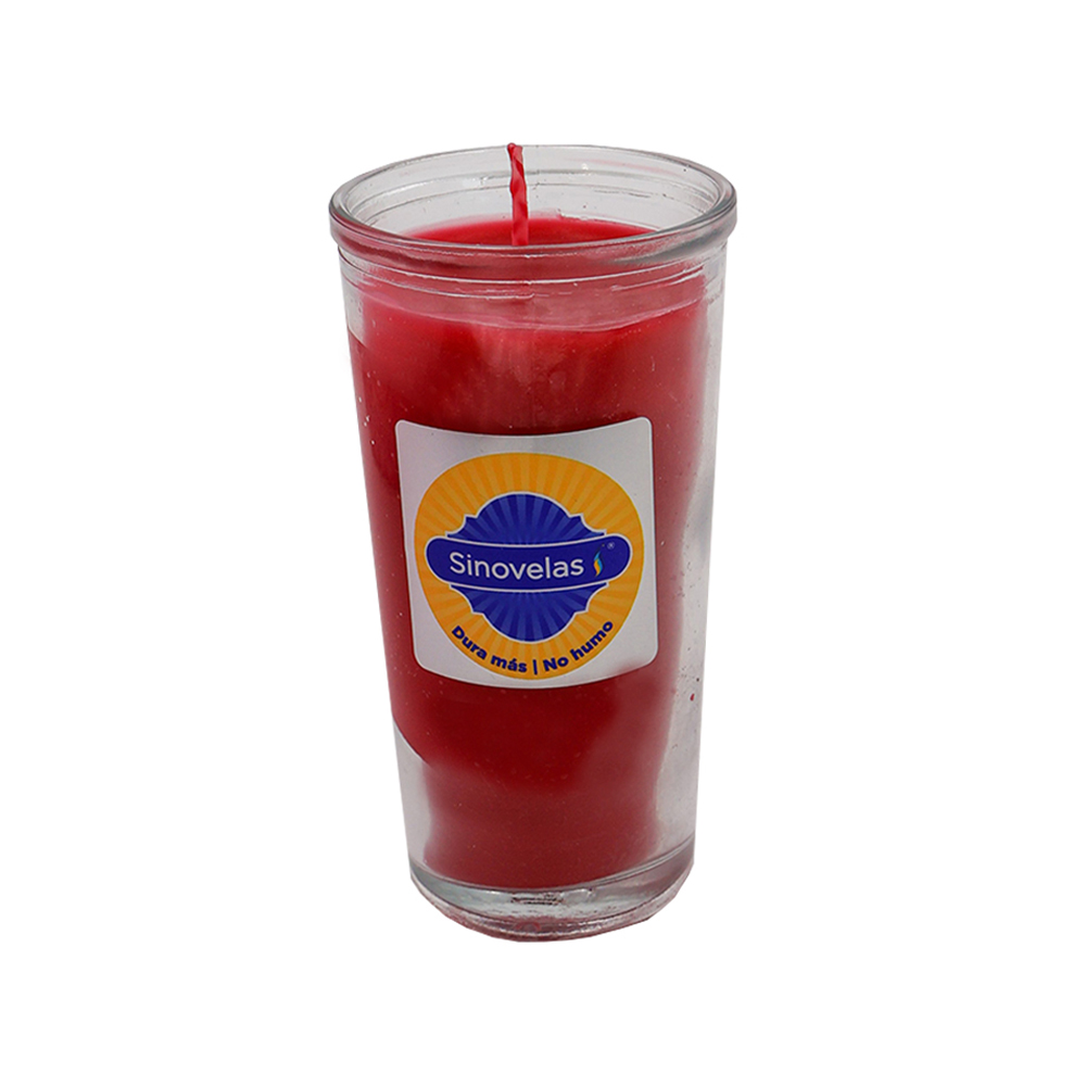 Veladora Vitro 071 Roja