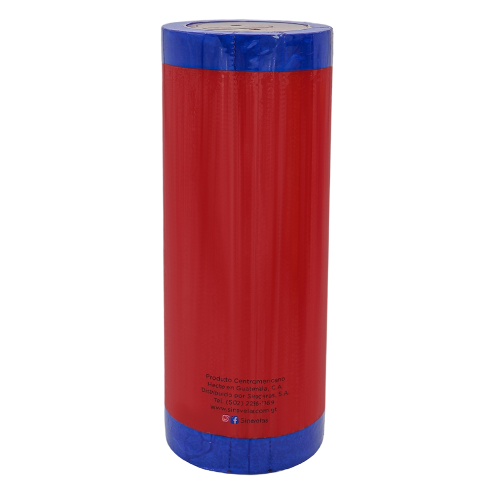 Veladora Pillar No. 1 Rojo image number 2