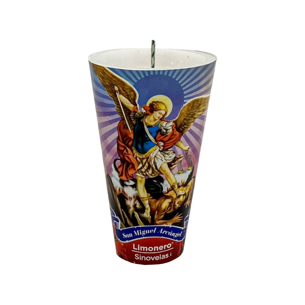 Veladora Repuesto Liso San Miguel Arcángel