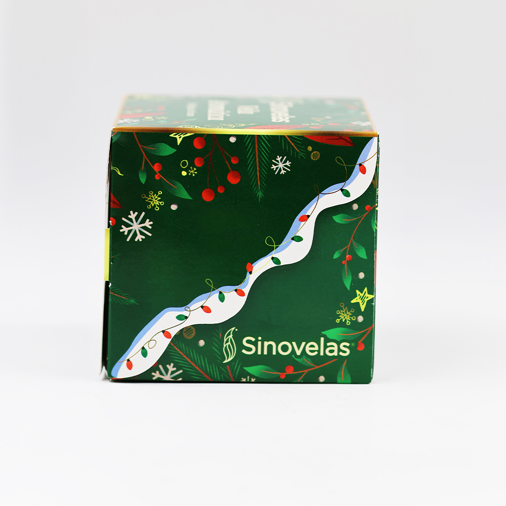 Veladora Tarro Verde Metalizado Wood Pine image number 2