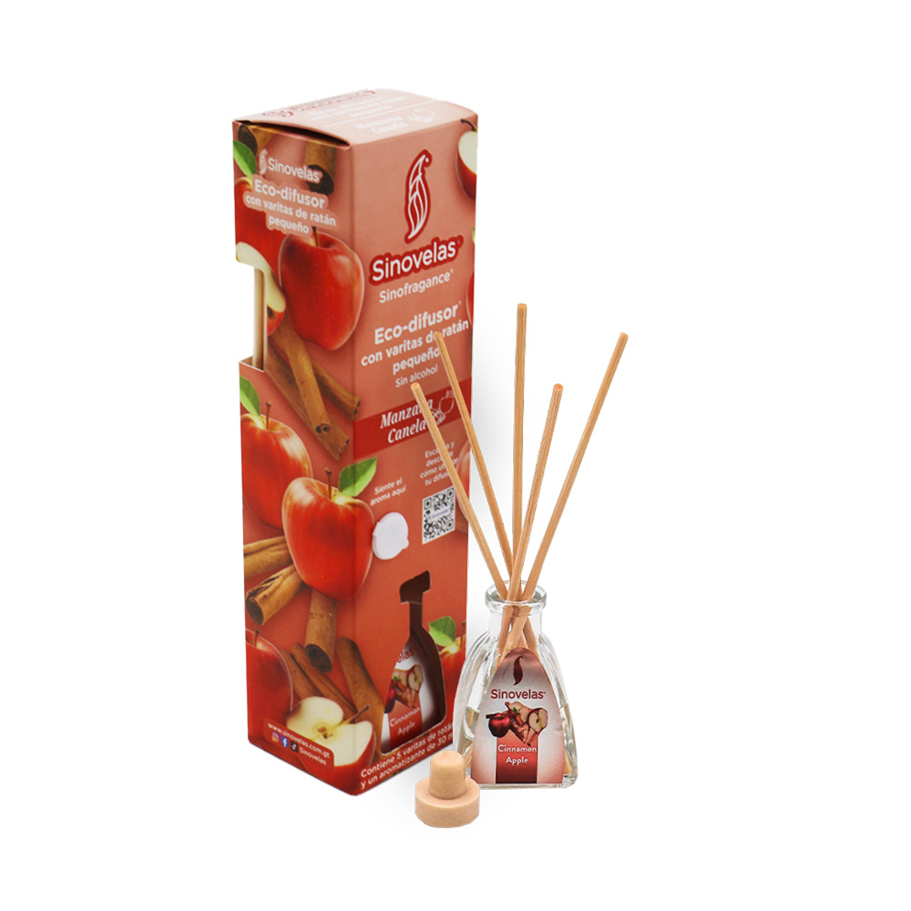 Eco Difusor Pequeño Manzana Canela