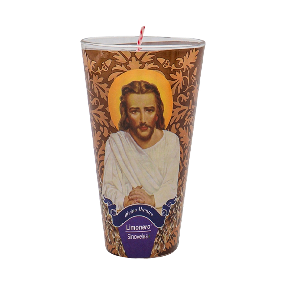 Veladora Limonero Divino Maestro