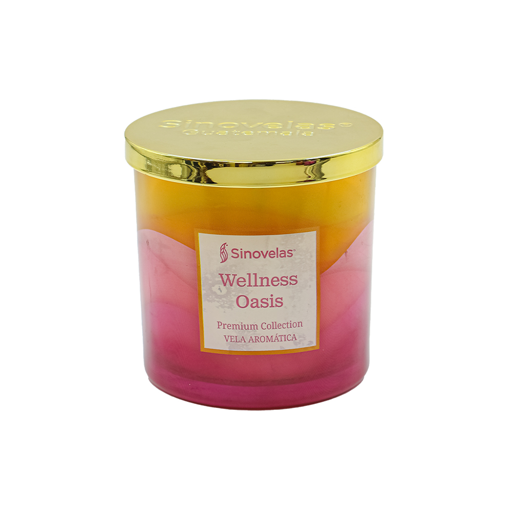 Veladora Tarro Premium Wellness Oasis