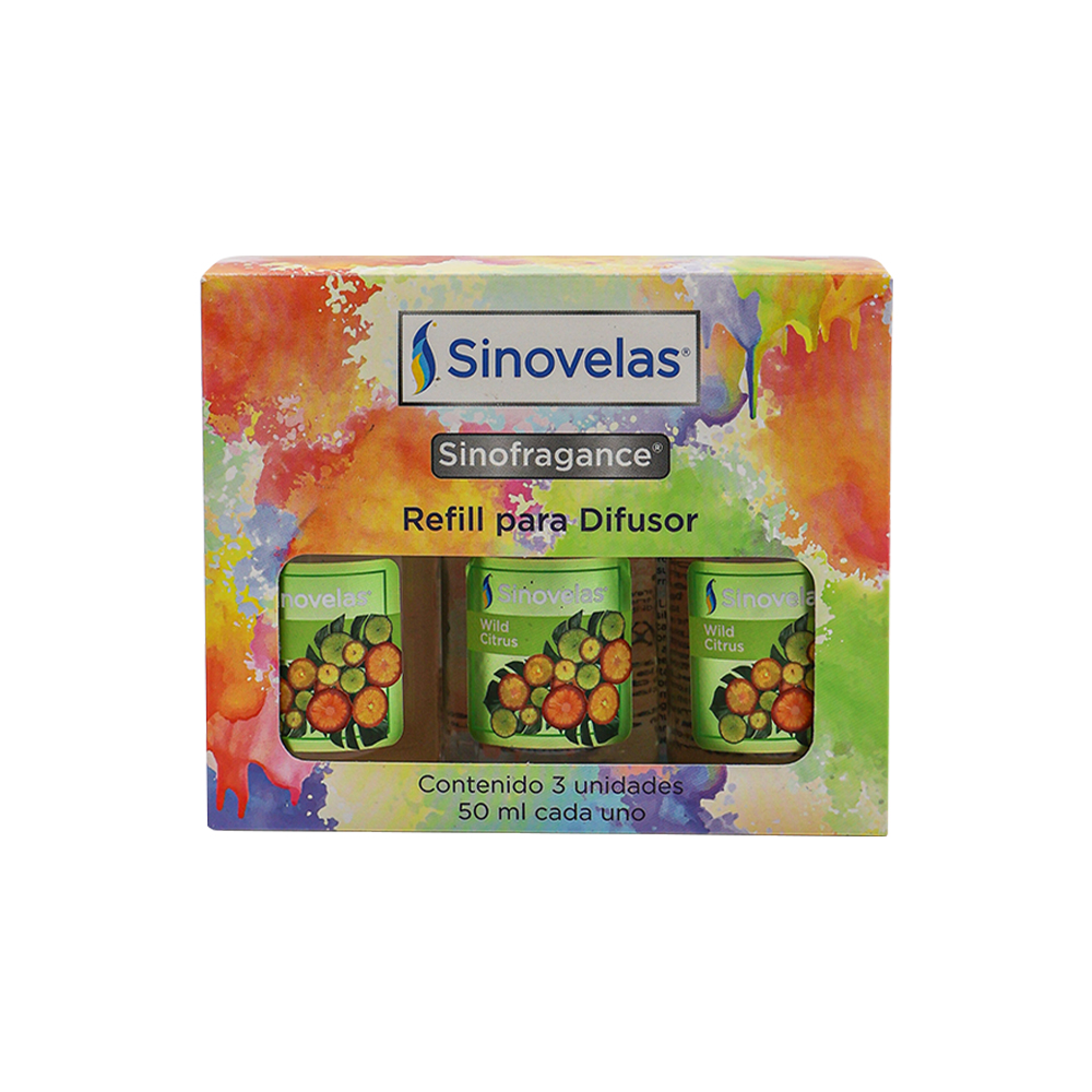 Eco Difusor Refill 3pack Wild Citrus image number 1