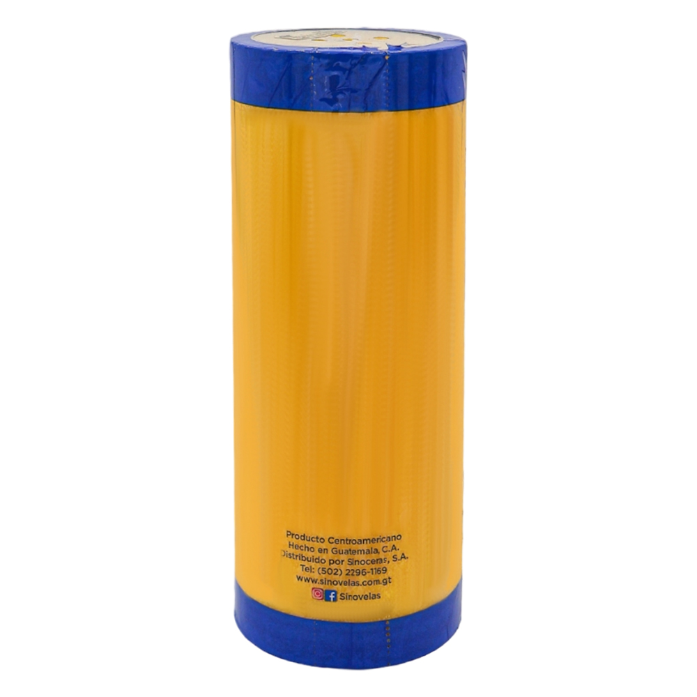 Veladora Pillar No. 1 Amarillo image number 2