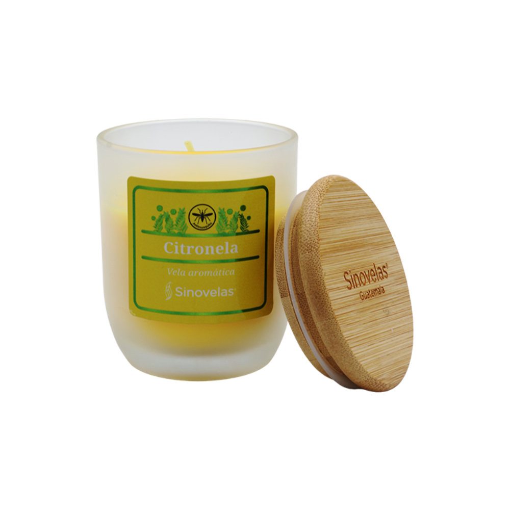 Veladora Tarrito Frost Citronela image number 1