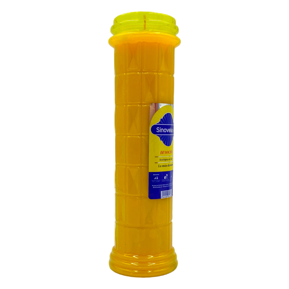 Veladora Devoción Amarilla image number 1