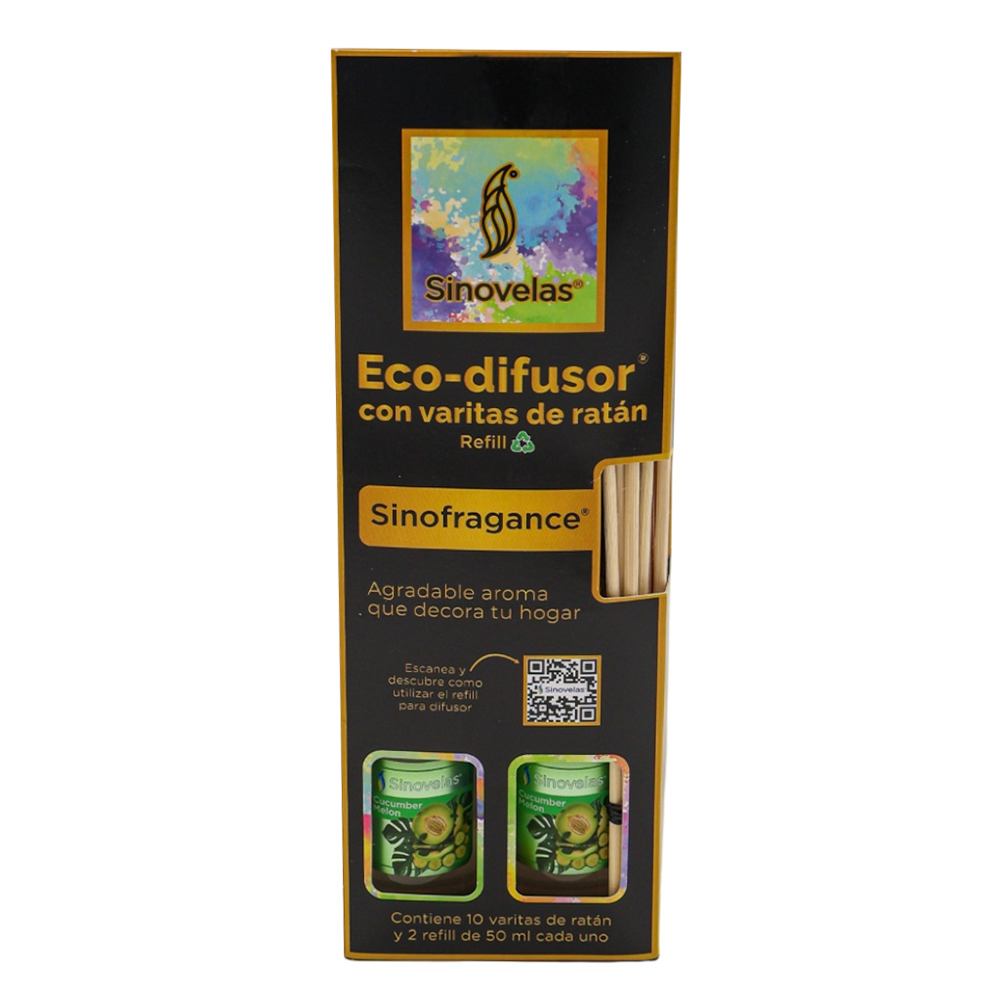 Eco Difusor Refill 2pack Cucumber Melon image number 3