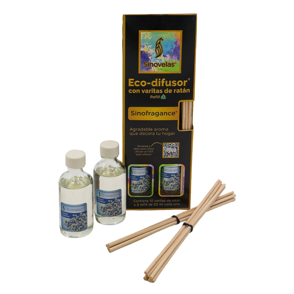 Eco Difusor Refill 2pack Fresh Cotton