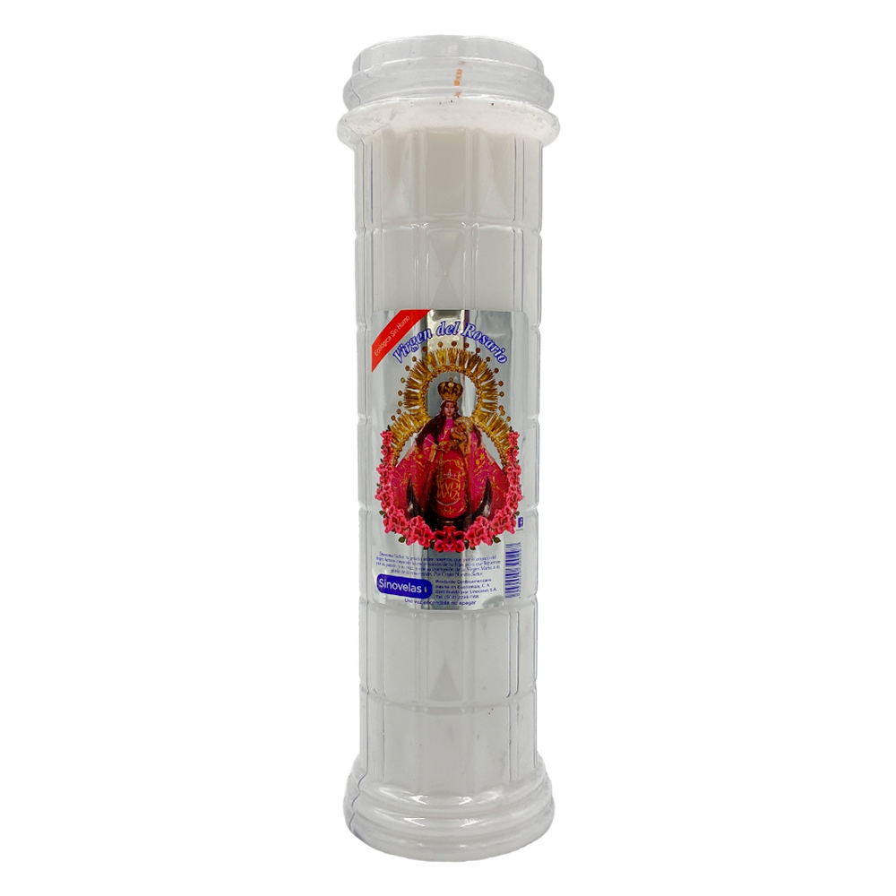Veladora Devoción Virgen del Rosario