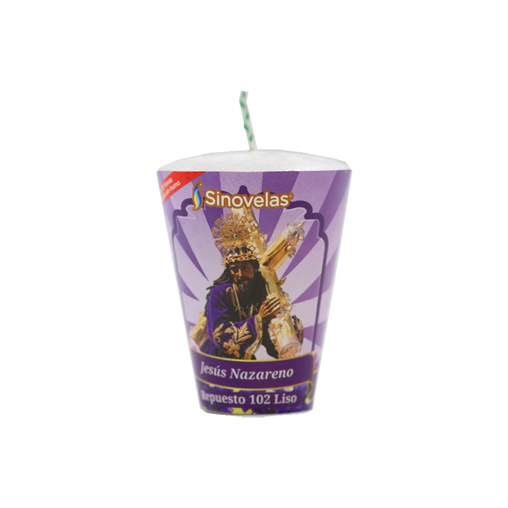 Veladora Repuesto 102 Liso Jesús Nazareno