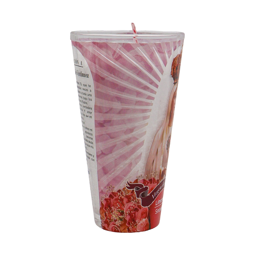 Veladora Limonero Virgen de Fátima image number 1