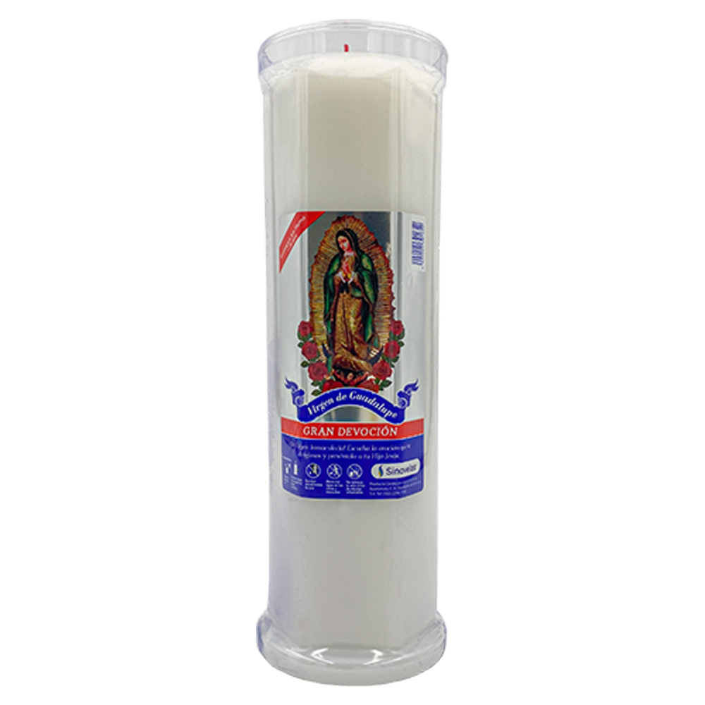 Veladora Gran Devoción Virgen de Guadalupe