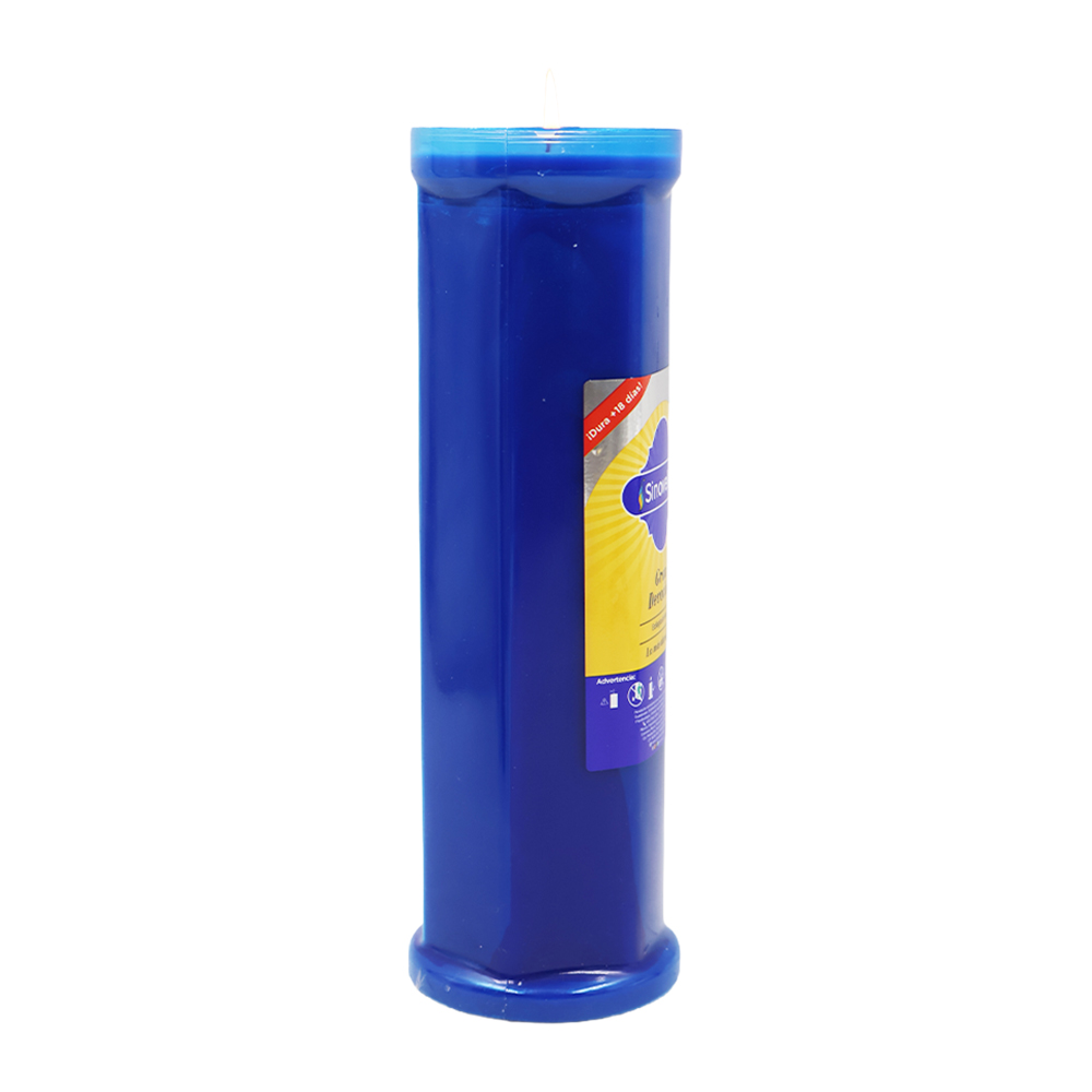 Veladora Gran Devoción Azul image number 1