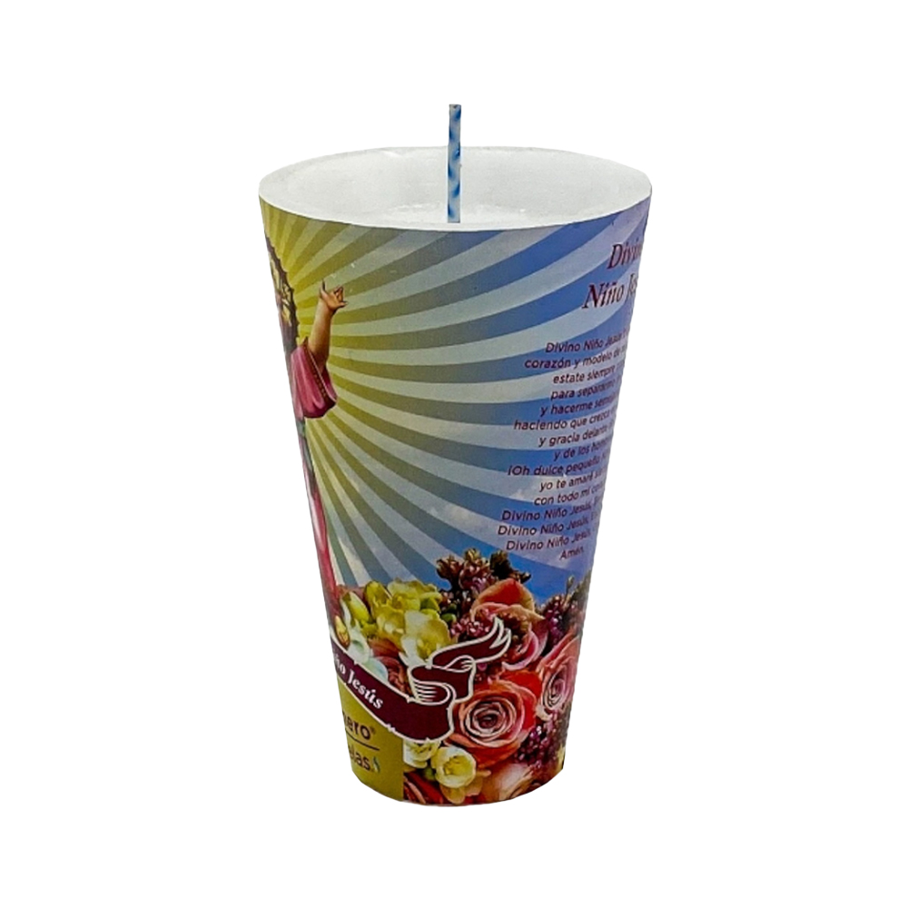 Veladora Repuesto Liso Divino Niño Jesús image number 2